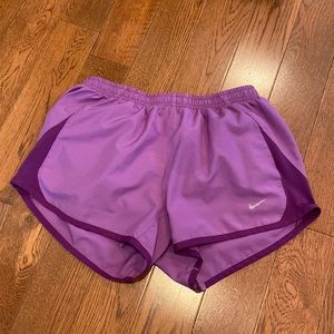 Women’s purple Nike athletic short